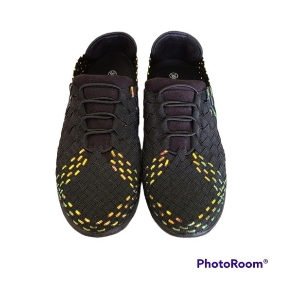 Bernie Mev comfortable multi colored shoes with removeable foot insert - Picture 1 of 9